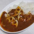 きらり流れ星's cooksnap of when they made れんこんのカレー♪.