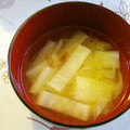ニャンchuu's cooksnap of when they made 冬の定番!!大根のお味噌汁.