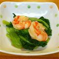 00kryas00's cooksnap of when they made チンゲン菜と海老の薬膳オイスター炒め.