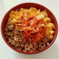 5296candy's cooksnap of when they made ピリ辛ネギ豚そぼろ丼.
