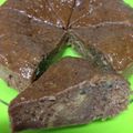hoshiがっきー's cooksnap of when they made ほんのりココアとバナナのパウンドケーキ.