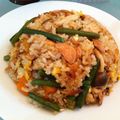 みどりの首輪's cooksnap of when they made 鮭のジンジャーチャーハン.