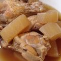 miーma's cooksnap of when they made 手羽元と大根のめんつゆ煮.