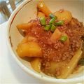 黒豚チョコ's cooksnap of when they made じゃがいもの甘辛そぼろあんかけ❤.