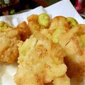 和泉's cooksnap of when they made ホクホク！「空豆と鶏ササミかき揚げ」.