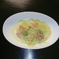 ぽちこっく's cooksnap of when they made そら豆のクリームパスタ　簡単(^^)/.