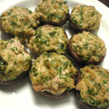 ふっち's cooksnap of when they made 軸も一緒に！椎茸とツナマヨのオーブン焼き.