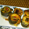 まきんこうさこ's cooksnap of when they made ＊いわしの梅しそくるくる巻き＊.