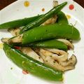 はははるてぃ's cooksnap of when they made スナップえんどう&椎茸 クレソル炒め.