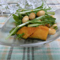 ぽっぽぺぺ's cooksnap of when they made 水菜とかぼちゃと大豆のサラダ.