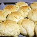 ひろのん♪'s cooksnap of when they made ◆HBで簡単！サクッふわっ★メロンパン◆.