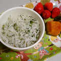 おひさま太陽's cooksnap of when they made 簡単！しらすとわかめの混ぜごはん.