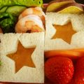 ミセスおおから's cooksnap of when they made 簡単☆カワイイ型抜きサンドイッチ♪.