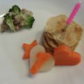 410's cooksnap of when they made 離乳食　ﾌﾞﾛｯｺﾘｰのそぼろあんかけ.