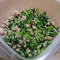 ☆ばた〜すこっち☆'s cooksnap of when they made 菜っ葉と豚肉の味噌炒め.