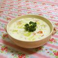 赤い電話's cooksnap of when they made 春の野菜♪ミルクスープ.