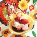 みなみんくっきんぐ's cooksnap of when they made 材料をのせるだけ☆クレープパフェ１号.