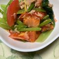クックOQ216U☆'s cooksnap of when they made 栄養満点♪トマトと小松菜のツナドレサラダ.
