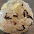 あんしろ's cooksnap of when they made 塩昆布とチーズのおにぎり.