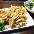 こんないちにち's cooksnap of when they made 小エビと玉ねぎの青海苔風味掻き揚げ.
