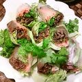 まりおっかあ's cooksnap of when they made 牛肉の甜麺醤炒めと彩り野菜で生春巻き.