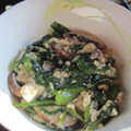 pinkyd's cooksnap of when they made にらと豆腐の卵とじ.