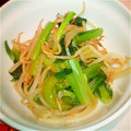 まゆみにー27's cooksnap of when they made 【簡単おかず】小松菜の辛子和え.