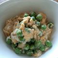 ニナトリ's cooksnap of when they made ウスイエンドウの卵とじ丼.