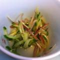 みらいにっき's cooksnap of when they made きゅうりとみょうがの生姜甘酢.