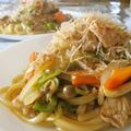 ☆☆あっきん☆☆'s cooksnap of when they made ♡焼きうどん♡こってり甘いソース味♥.