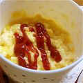 brrright's cooksnap of when they made *簡単*レンジでコンポタオムレツ*.