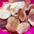 りてきち's cooksnap of when they made 超簡単✰レンジdeポテトチップス♪.
