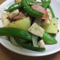 ひまわりさくら's cooksnap of when they made じゃがいもとスナップエンドウの炒めもの.