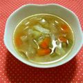 いずっちー's cooksnap of when they made ★和ふぅ～野菜のコロコロコンソメスープ★.