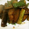 しののめ來ち's cooksnap of when they made なすときゅうりのピリ辛炒め.
