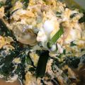 ダイスケ0605's cooksnap of when they made アサリとニラで卵とじ☆つゆだくにして丼♡.
