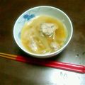 タカちゃん∞'s cooksnap of when they made 鰯のつみれ汁☆in玉葱(*^^*).