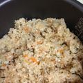 はるぱんまん0423's cooksnap of when they made 簡単！鮭フレークと塩昆布のおこわ 炊飯器.
