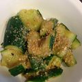 Shirosana's cooksnap of when they made 即席おつまみ☆ぴり辛きゅうり.