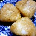 ちぇりぃらん's cooksnap of when they made バーベキューde簡単焼きおにぎり♪.