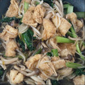 ェリンコ's cooksnap of when they made 油揚げと小松菜の炒めもの.