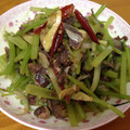 りさぼんちっち's cooksnap of when they made 砂肝と玉葱とセロリの黒胡椒炒め.