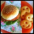 3人のちびっこ's cooksnap of when they made ハンバーガーバンズ.