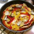 結柑's cooksnap of when they made 魚介ダシたっぷりパエリア.