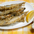 もりはん's cooksnap of when they made 節約！簡単！子供大好き！ししゃも磯辺揚げ.