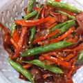 舞妓3's cooksnap of when they made お弁当にも！いんげんと人参ピリ辛炒め煮.
