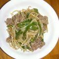 yakopuyo's cooksnap of when they made チンジャオもやし.