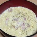 ハルナサンダー's cooksnap of when they made 超簡単♪全卵と牛乳で和風カルボナーラ.