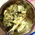 KyouryuMam's cooksnap of when they made キャベツと塩昆布の炒め和え.