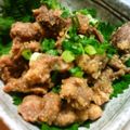 mickabouz's cooksnap of when they made 簡単おつまみ♪砂肝の唐揚げ.